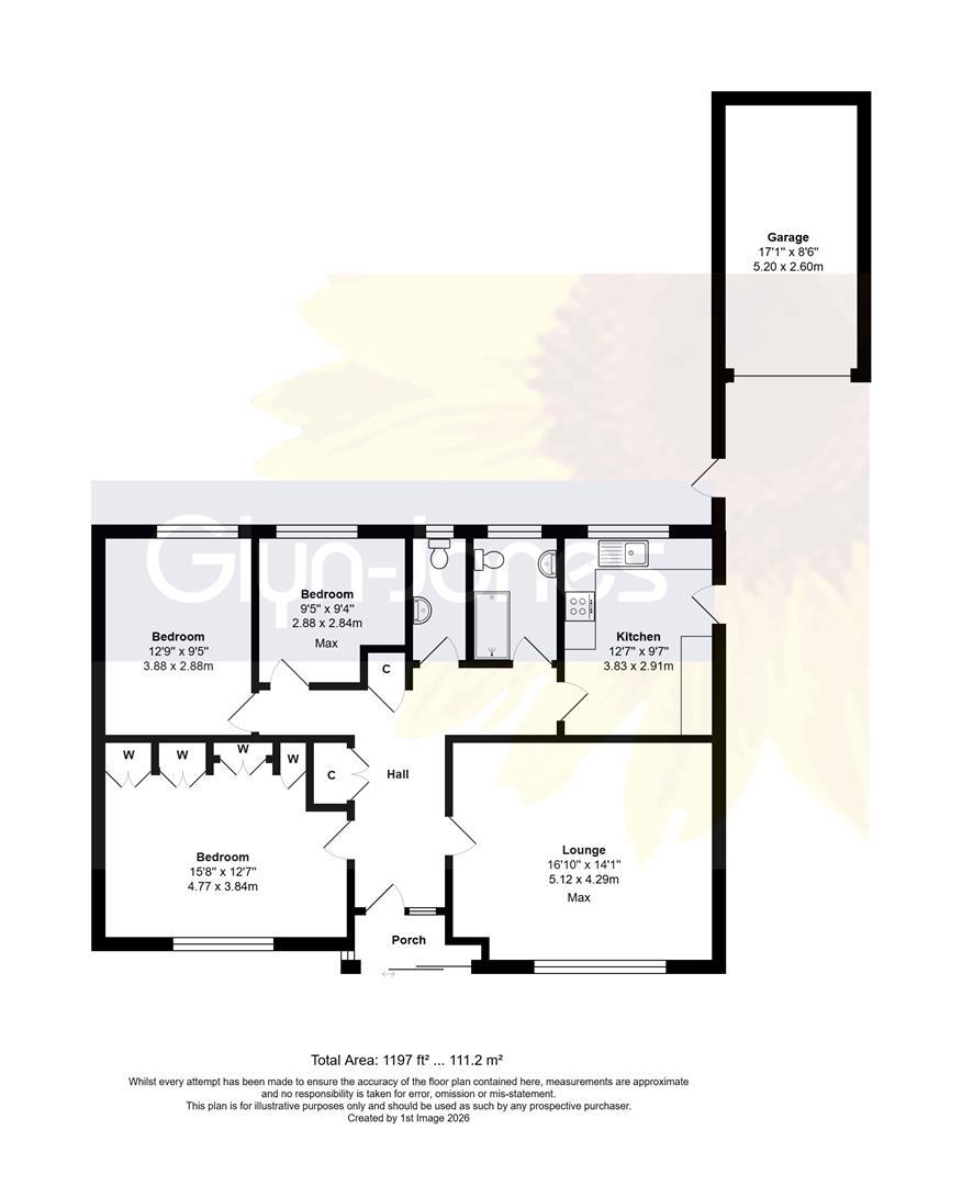 26, Tasman Close, Rustington floorplan