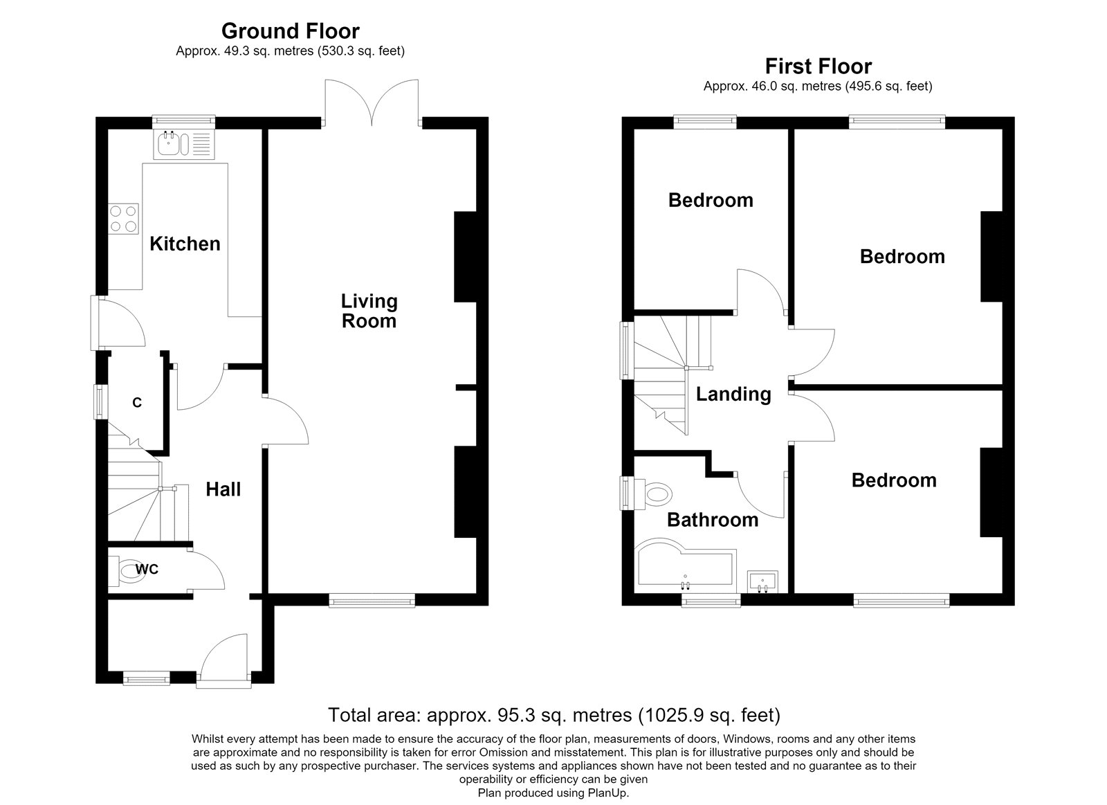 123, Mossley Avenue, Poole floorplan