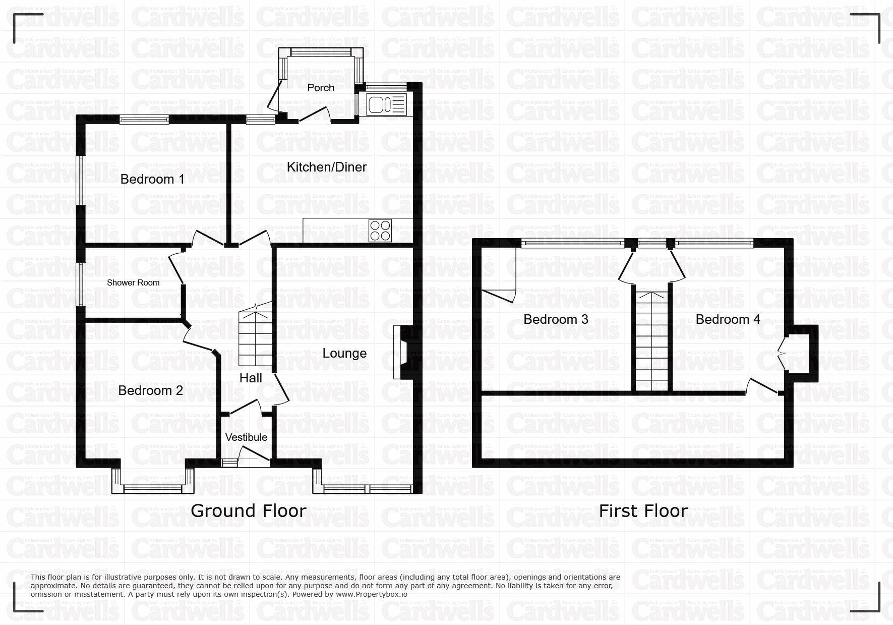 42, Hough Lane, Bolton floorplan