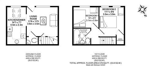 120L, Marlborough Road, Oxford floorplan
