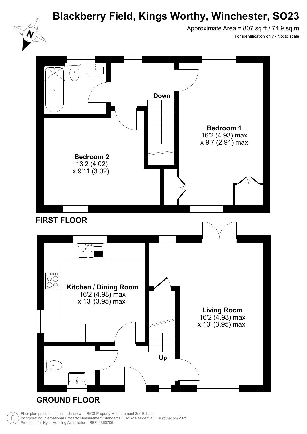 19 Blackberry Field, Winchester floorplan