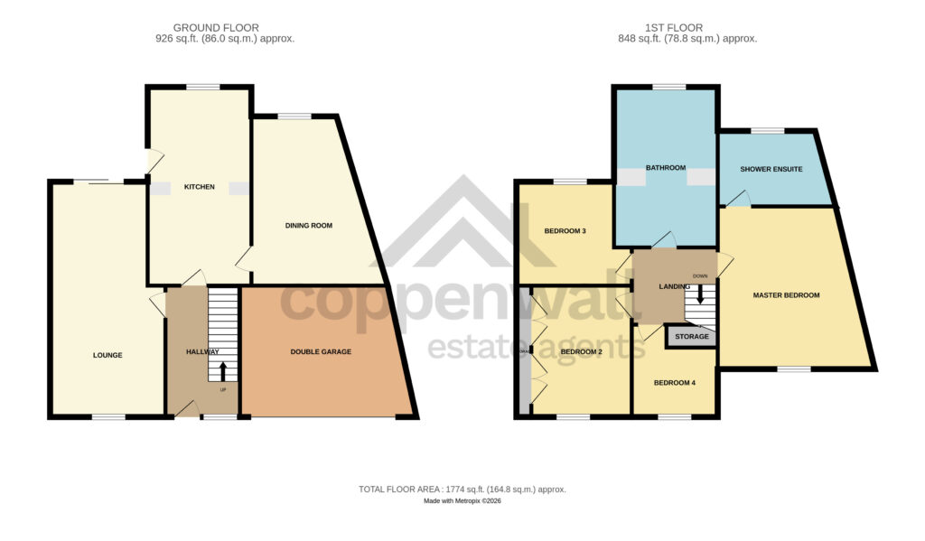 7, Mercer Cres, Haslingden floorplan