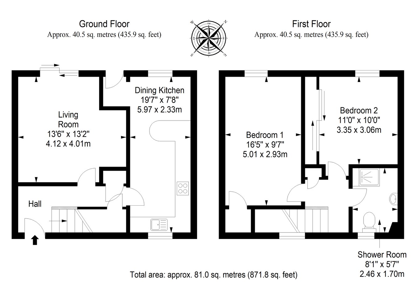 214, Colonsay Park, Glenrothes floorplan
