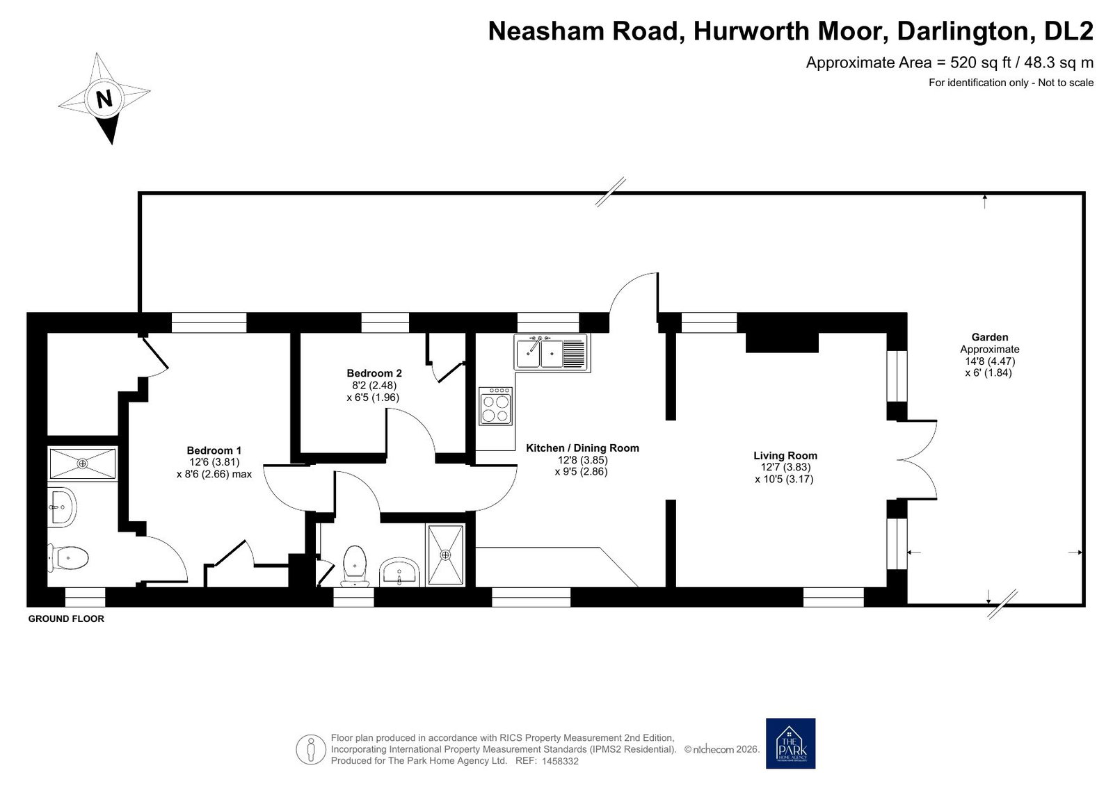 Hurworth Springs Country Park ,64, Neasham Road, Darlington floorplan