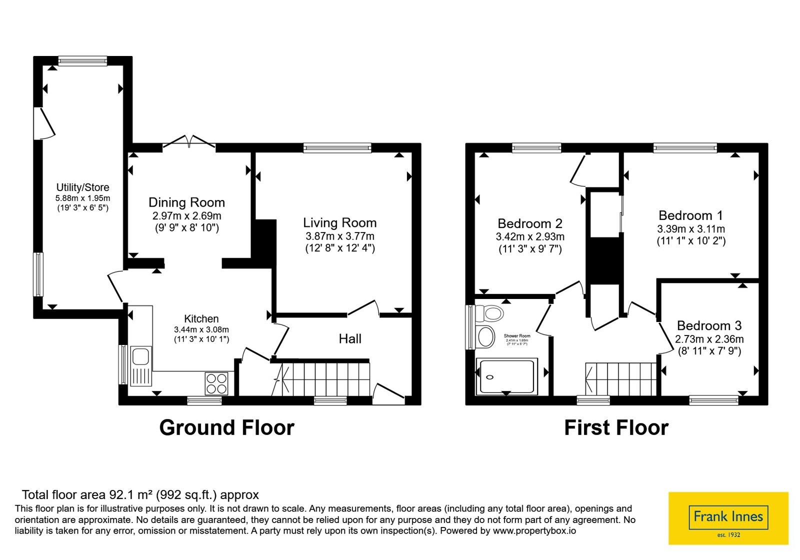36, Arnhem Terrace, Derby floorplan