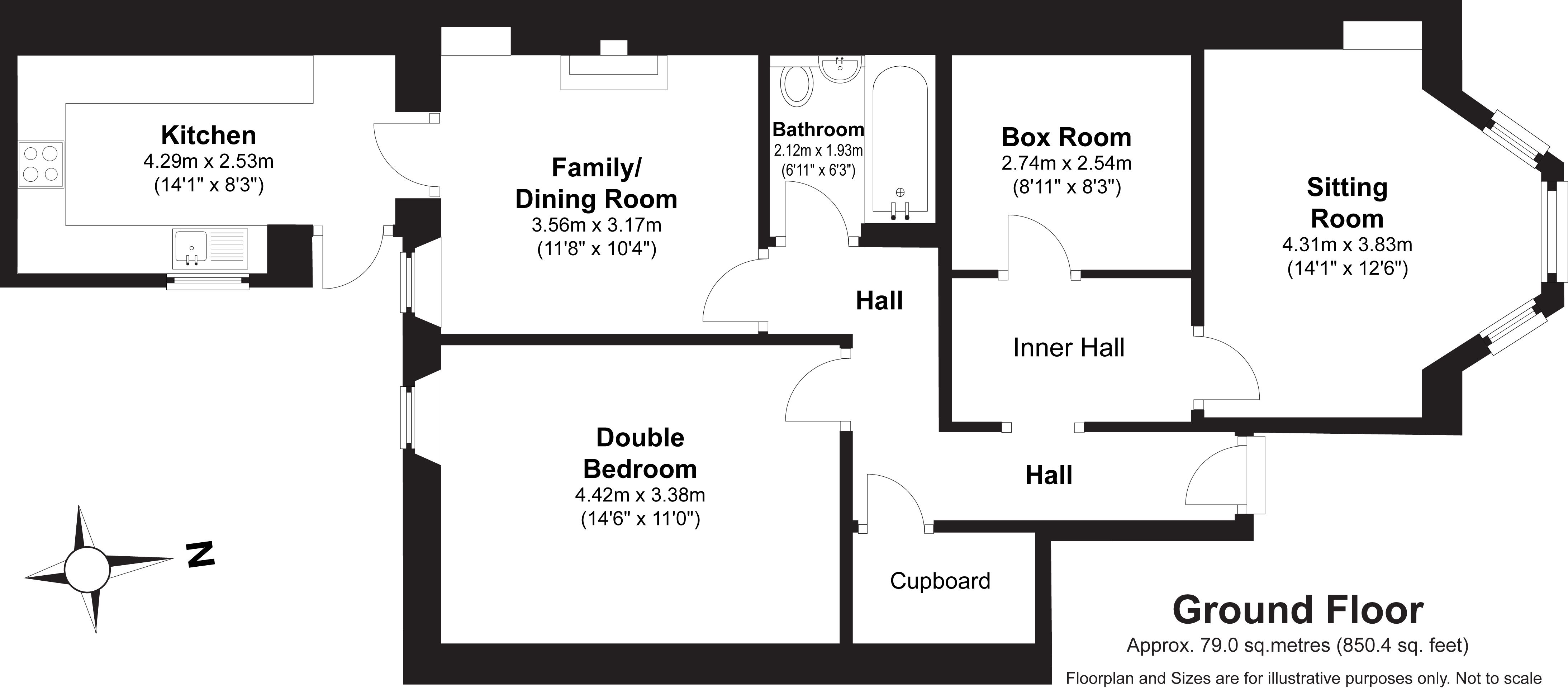 1 Bedrooms Flat for sale in 14 Jessfield Terrace, Edinburgh EH6