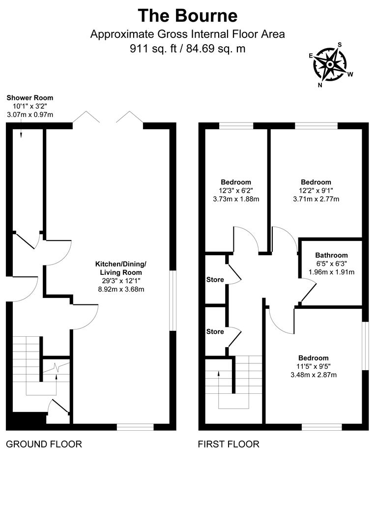 106, The Bourne, Hastings floorplan