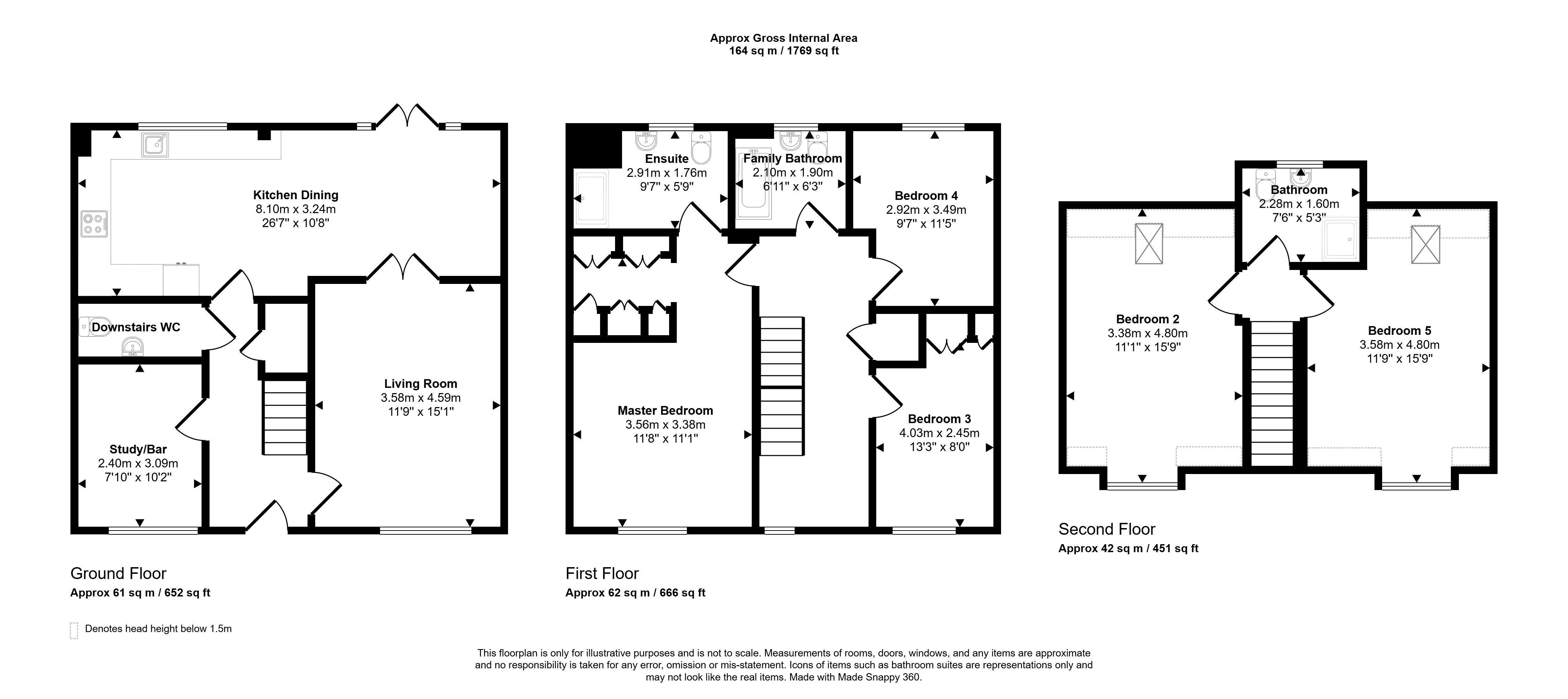 68, Darsley Gardens, Newcastle upon Tyne floorplan