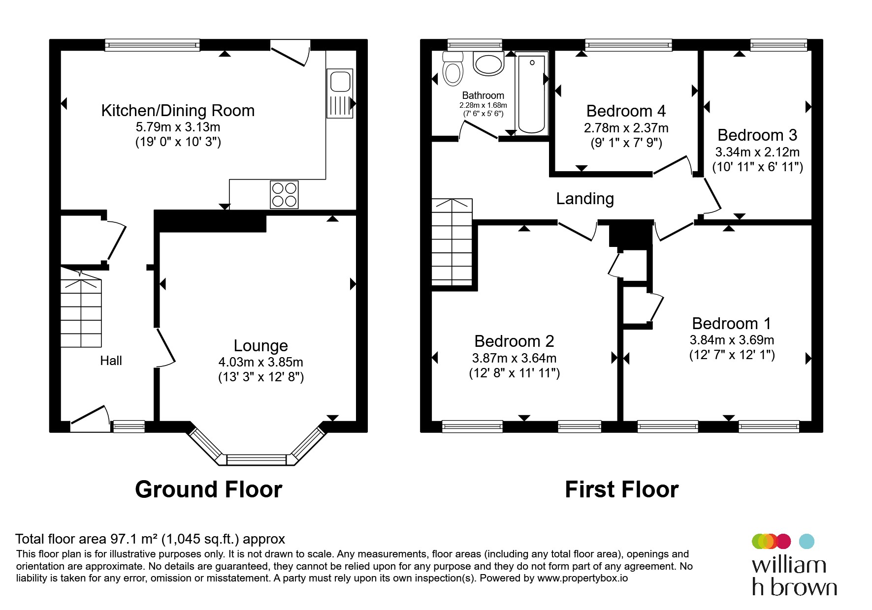 24, Maple Grove, Doncaster floorplan