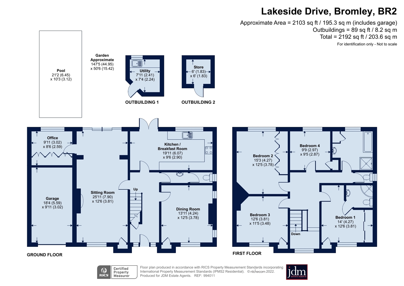 Lakeside Drive, Bromley, Kent BR2, 4 bedroom detached house for sale