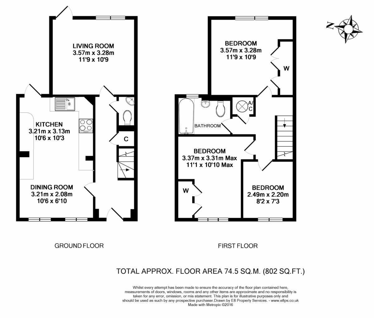 59, New High Street, Oxford floorplan
