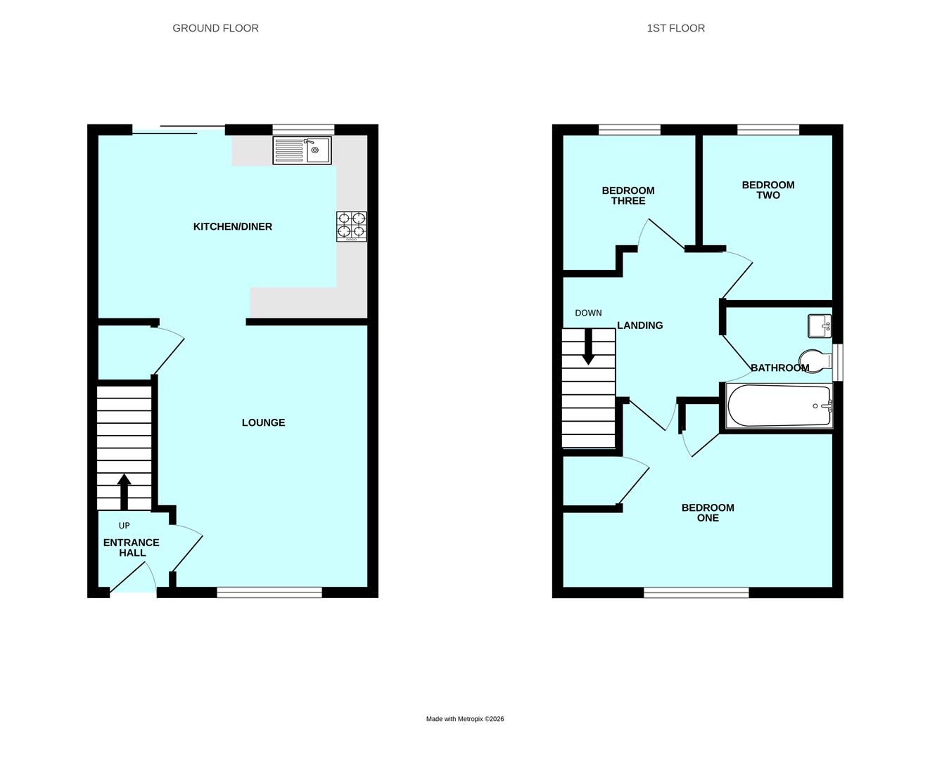 30, College Dean Close, Plymouth floorplan