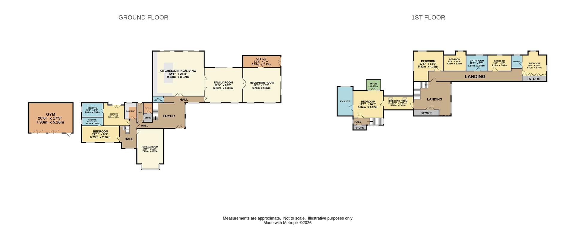 Allostock Grange, Middlewich Road, Knutsford floorplan