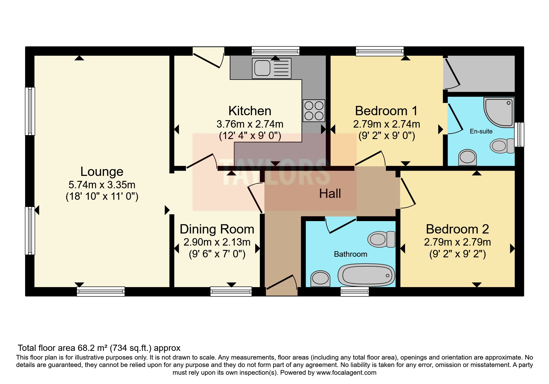 Plot 32,, Hillcrest Caravan Site, Woodside floorplan