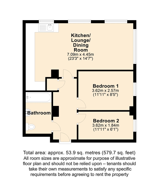 1, Wesley Mews Stony Stratford Milton keynes, Milton Keynes floorplan