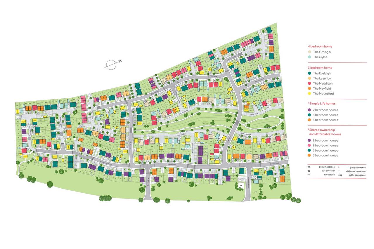 "Mayfield Semi" at West Dyke Road, Kirkleatham, Redcar TS10, 3 bedroom