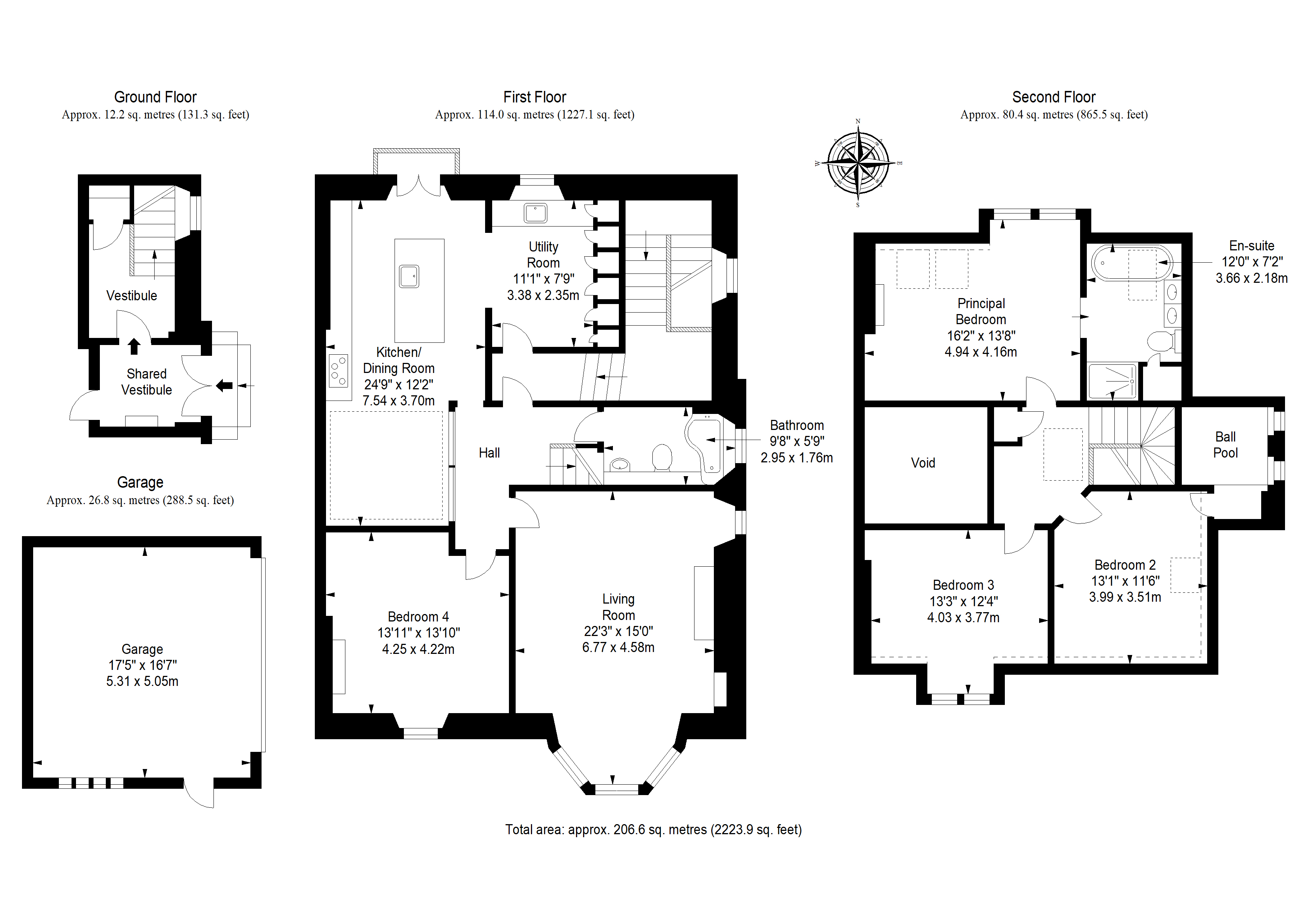 15/2, Cluny Avenue, Edinburgh floorplan