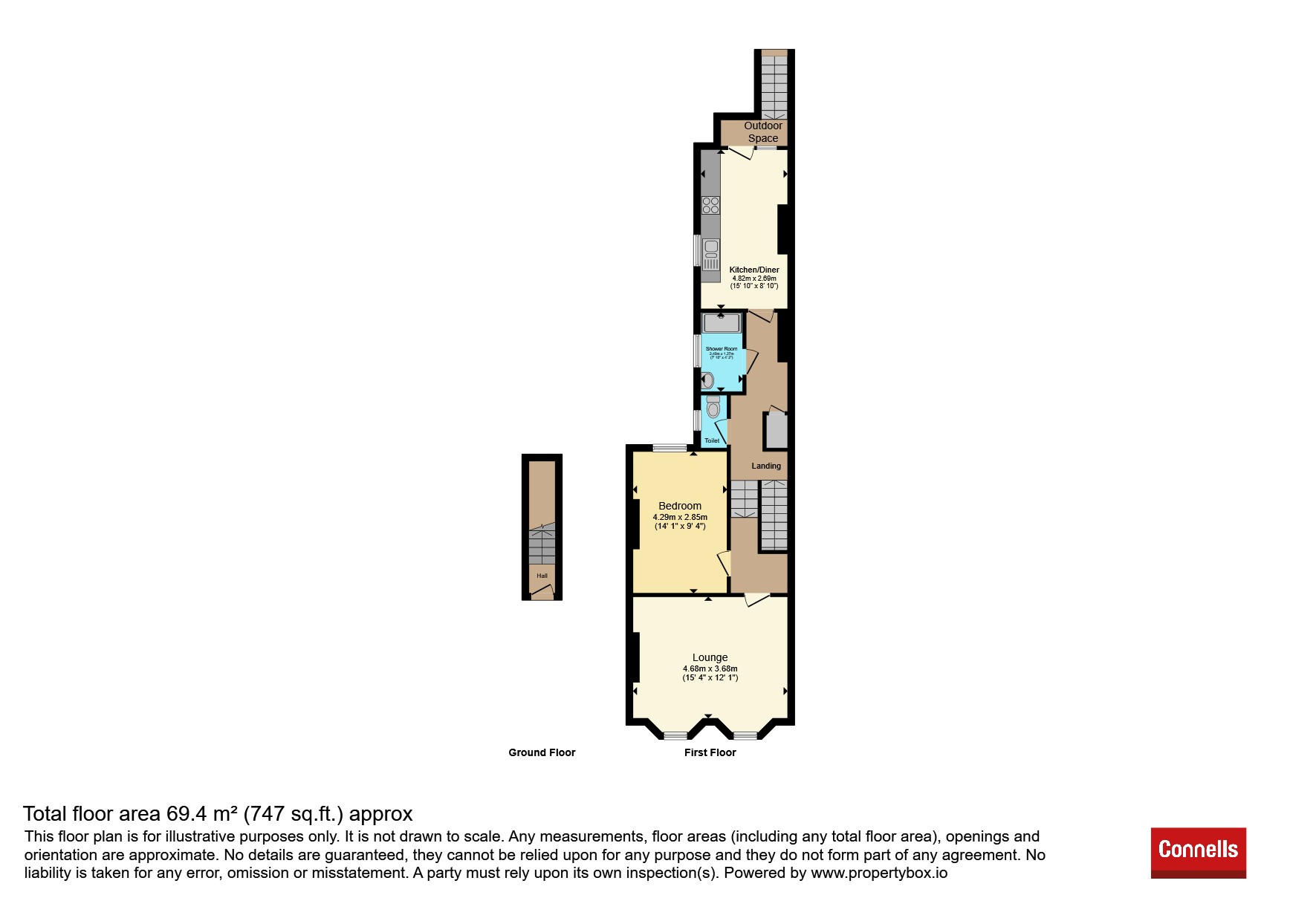 22b, Wake Street, Plymouth floorplan