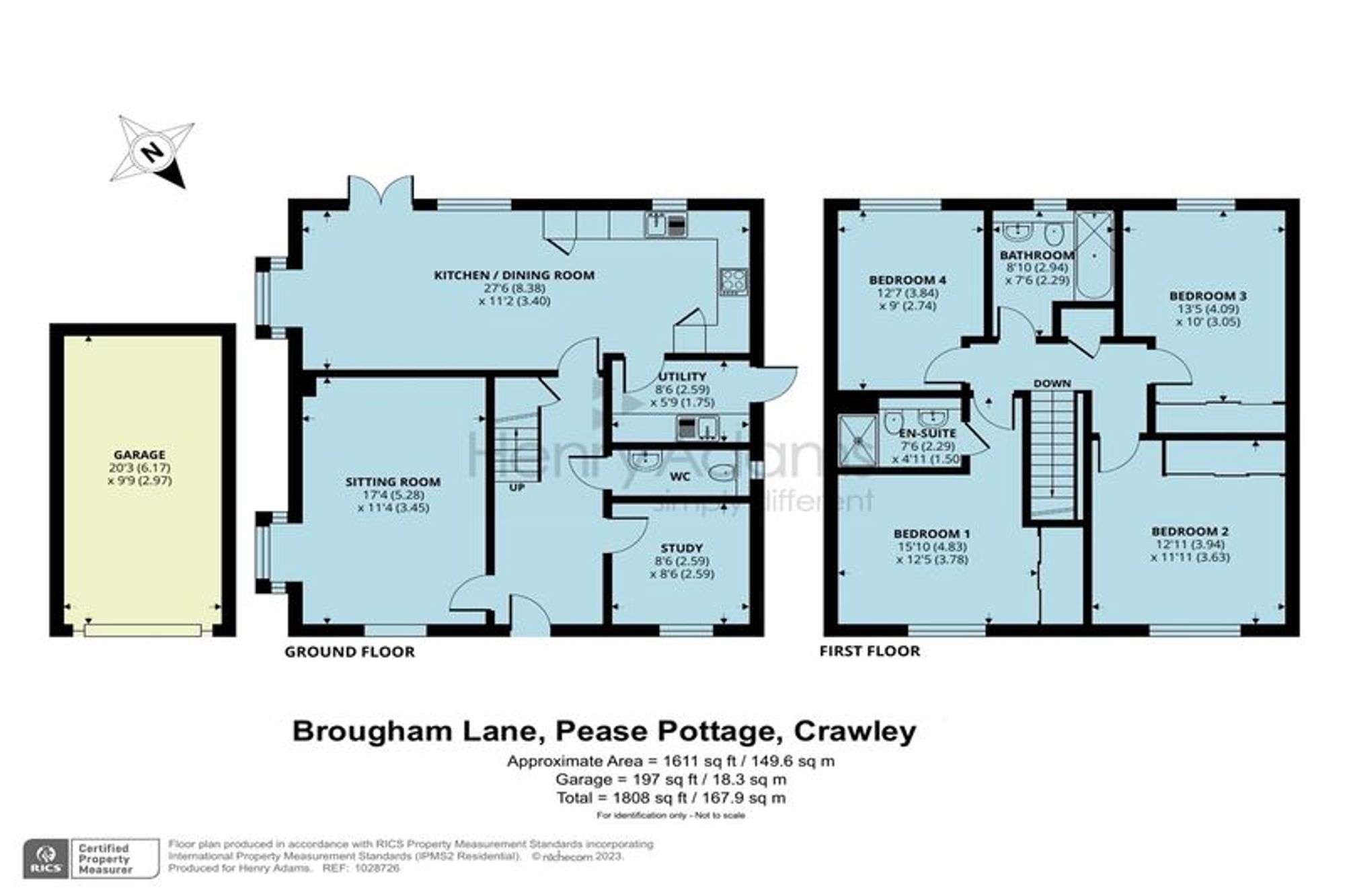 27 Brougham Lane, Crawley floorplan