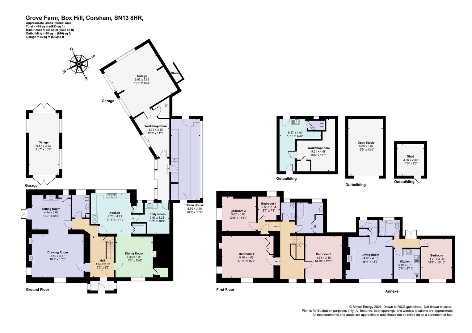 Grove Farm, Corsham floorplan