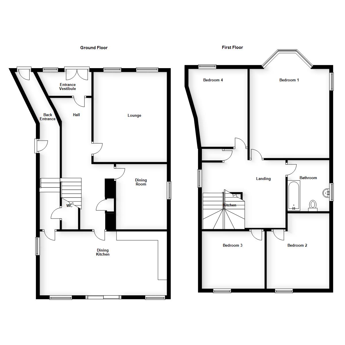 4 Bedrooms End terrace house for sale in Coldwells Road, Crieff PH7