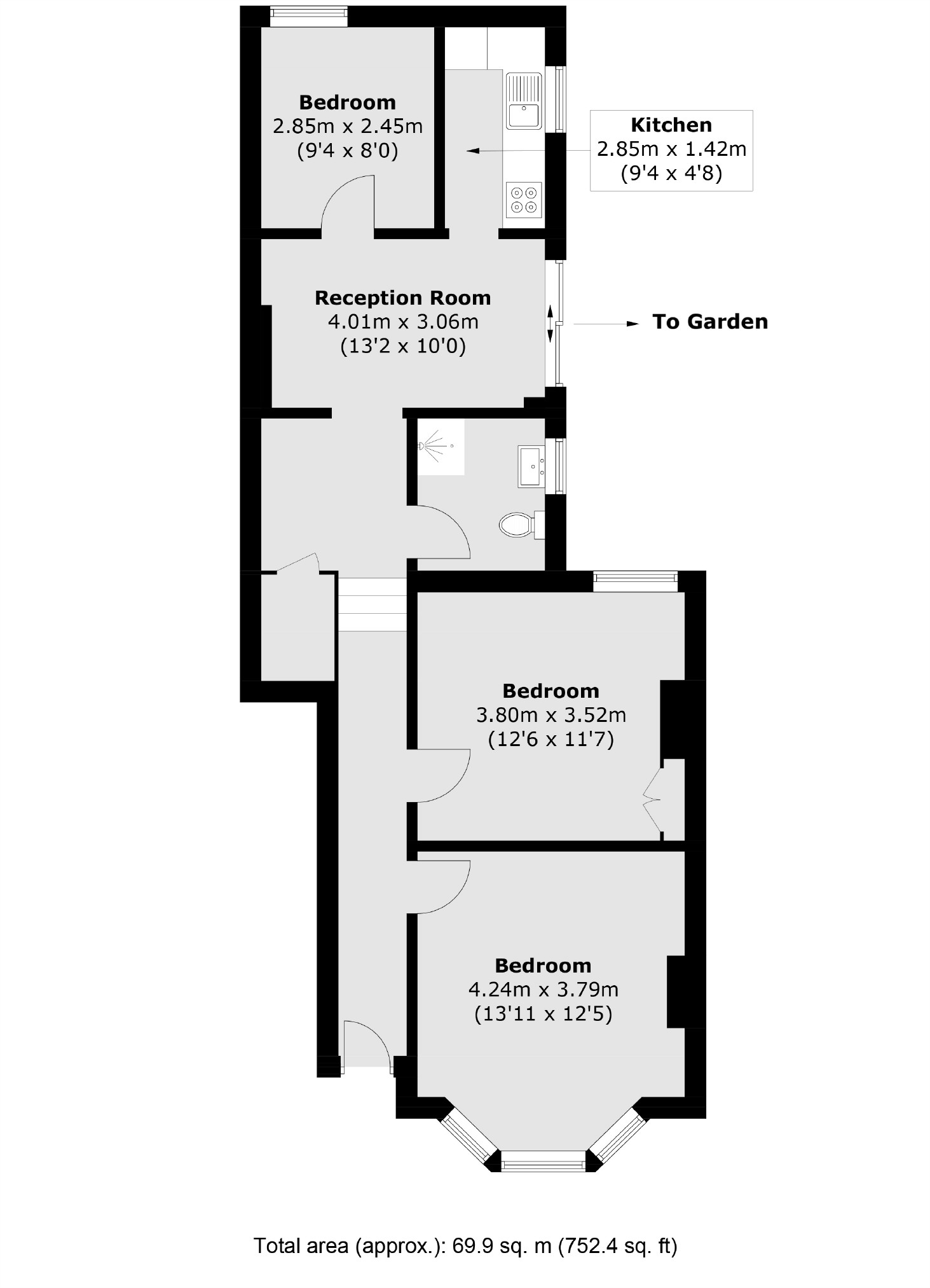 28, Pavilion Terrace, London floorplan