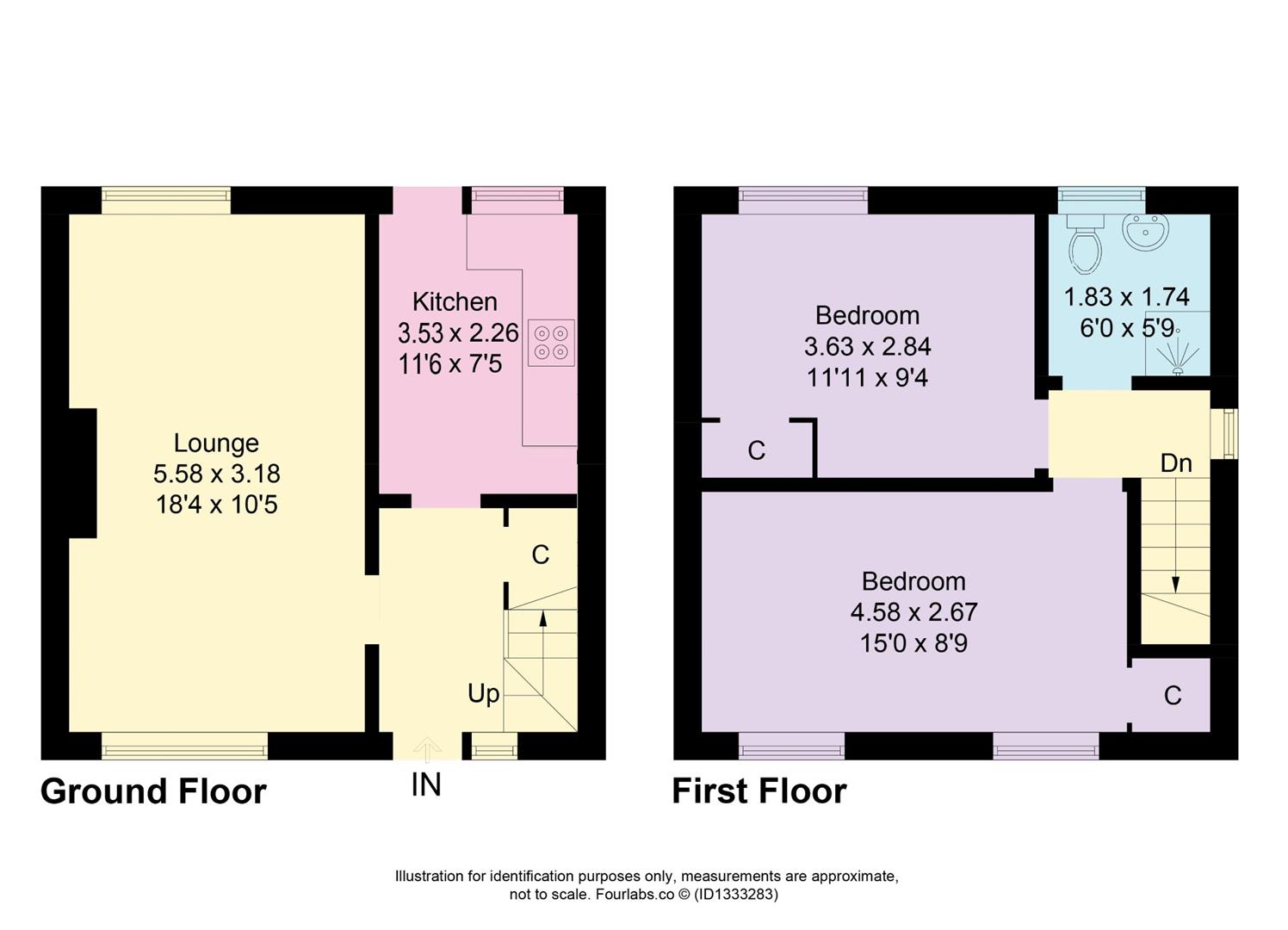 4, Buttars Place, Dundee floorplan