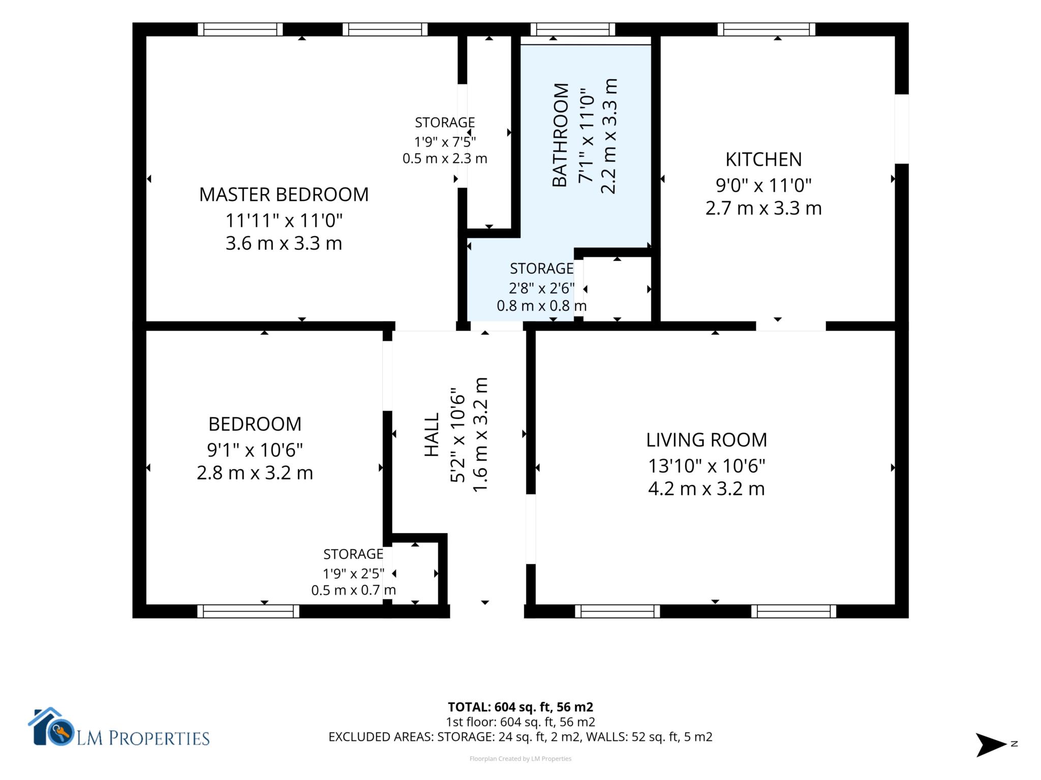 4, Elm Road, Paisley floorplan