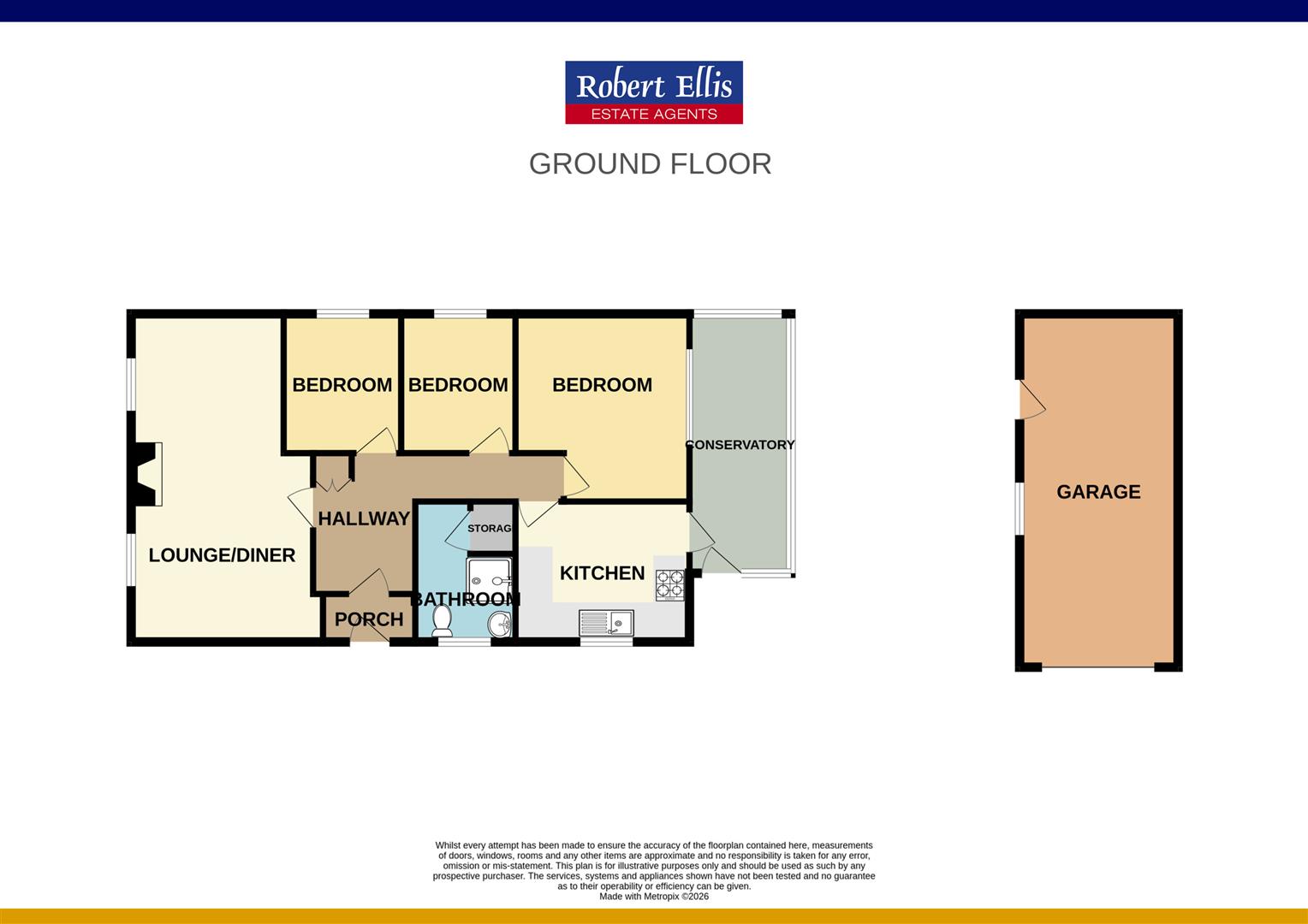 14, Ash Grove, Nottingham floorplan