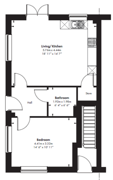 Plot 37 - The Hobbs, Wykin Lane, Stoke Golding floorplan