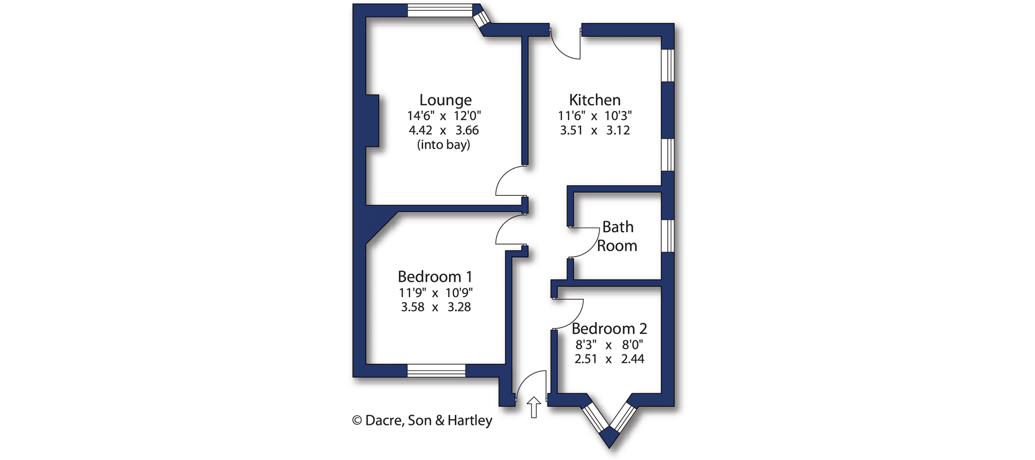 7, Jubilee Drive, West Yorkshire floorplan