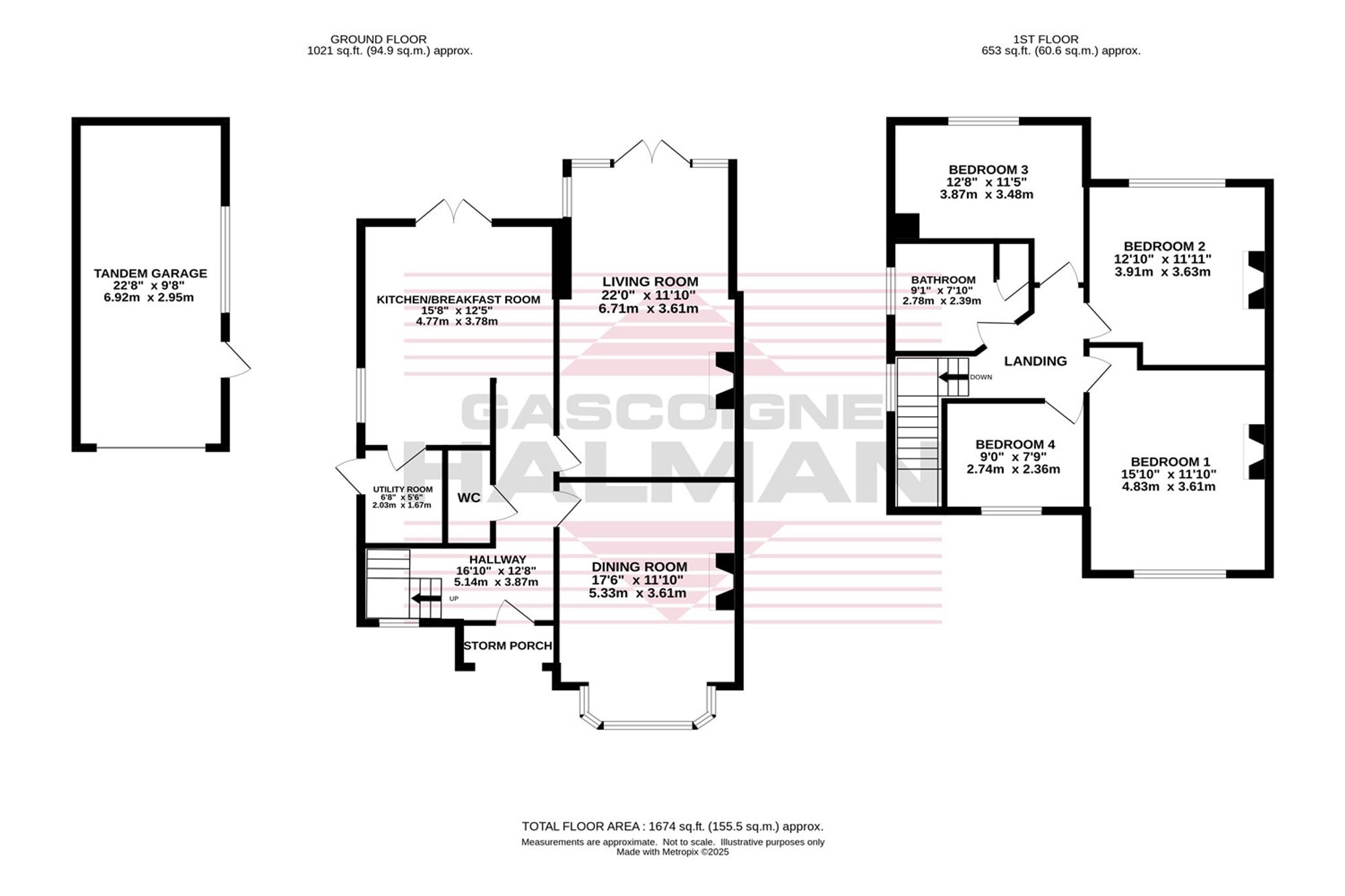 5 Victoria Close, Stockport floorplan