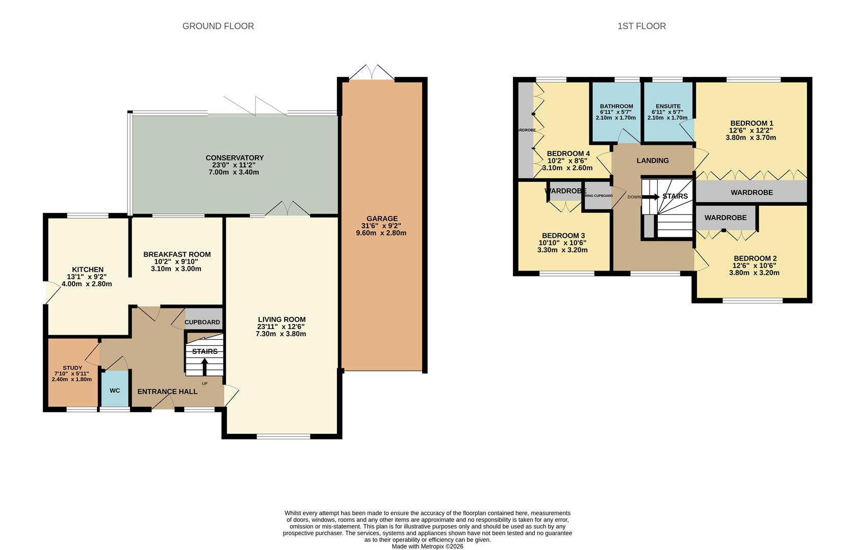 3, Coopers Row, Uckfield floorplan