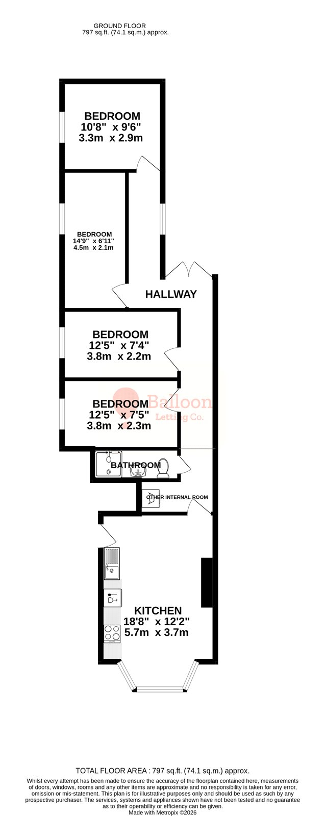 West Park, Bristol floorplan