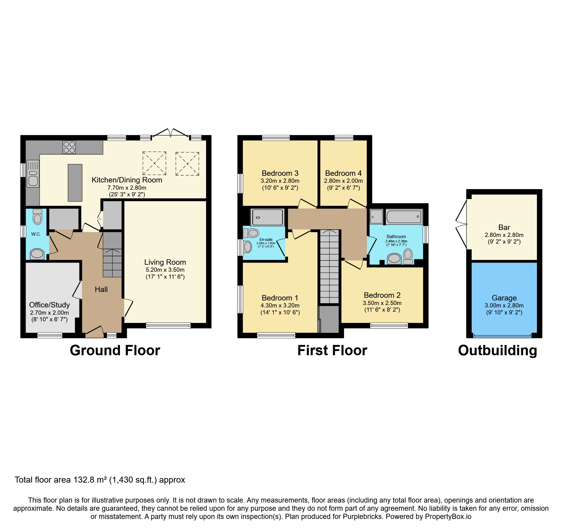 24, Volans Drive, Warrington floorplan
