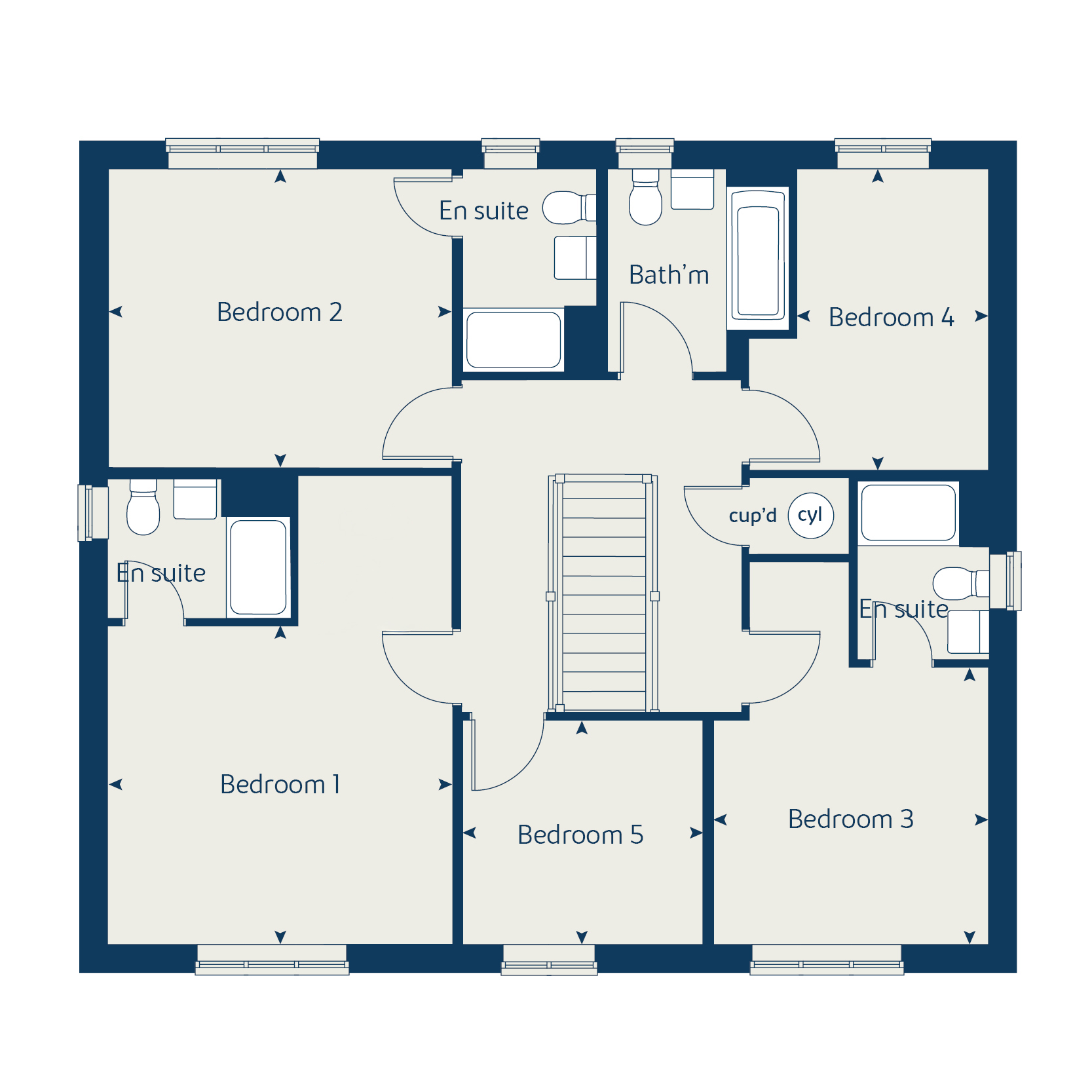 Coventry Road, Bulkington floorplan