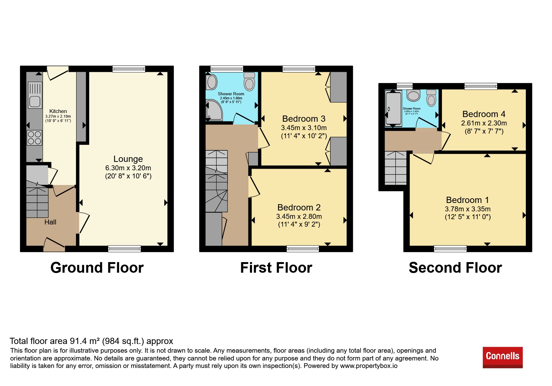 59, West Thorpe, Basildon floorplan