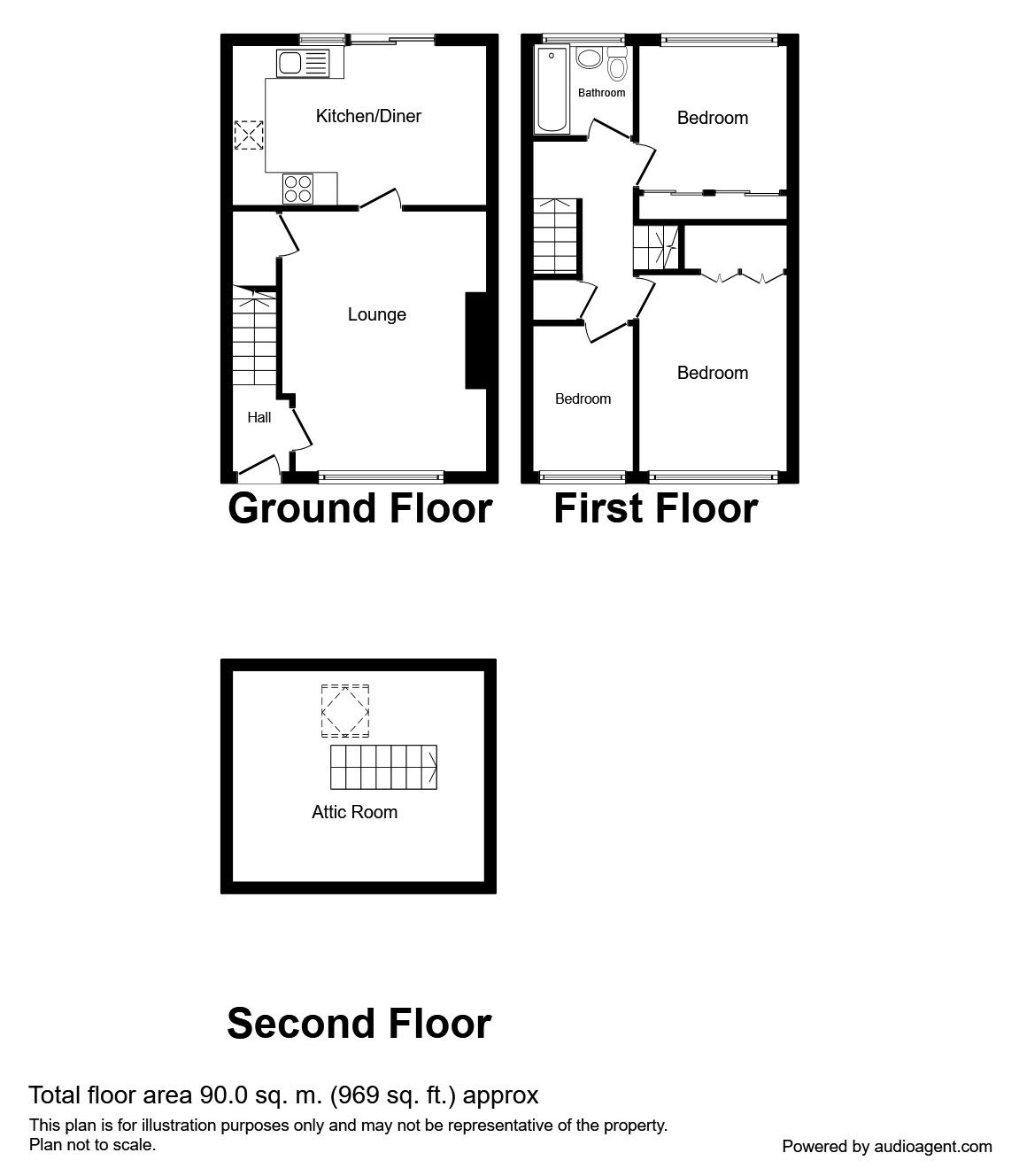 3 Bedrooms Terraced house for sale in Stephen Close, Halifax HX3