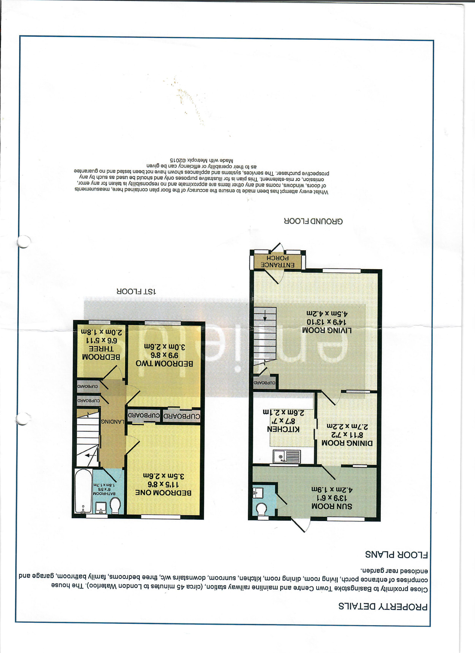 16, Budds Close, Basingstoke floorplan