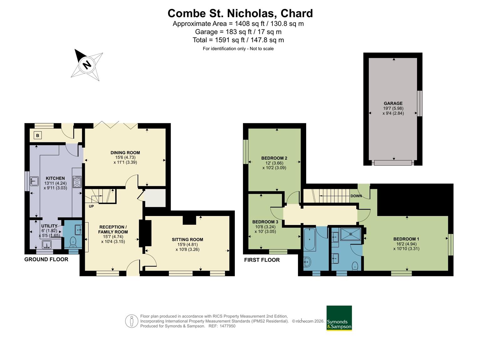 Buttle Cottage, Knight Shute Lane, Chard floorplan