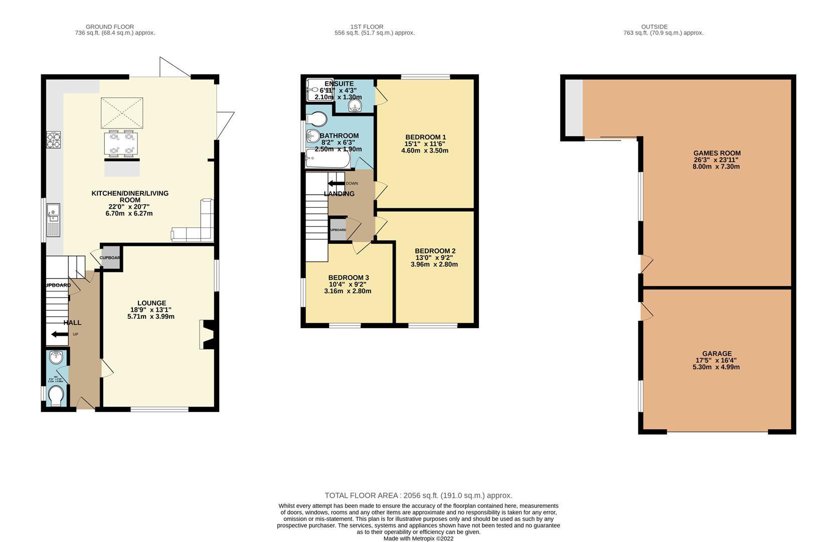 11, Barley Garth, Burton Pidsea floorplan