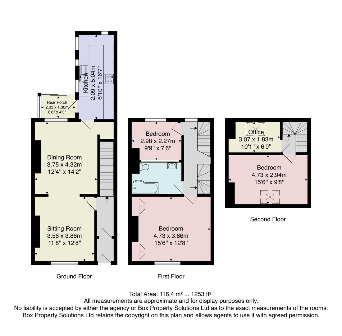 8, Granville Place, Otley floorplan