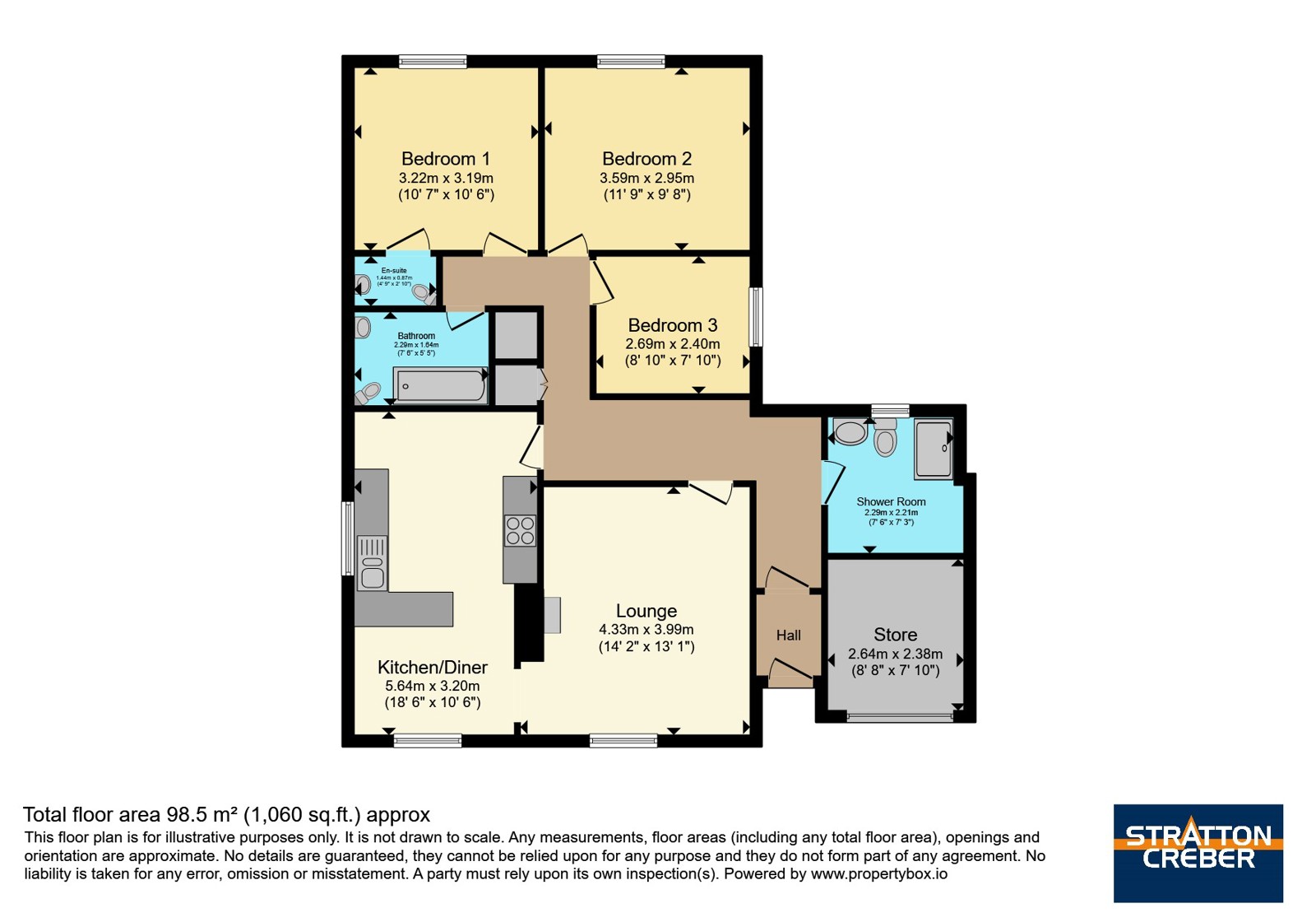 52, Wheal Golden Drive, Newquay floorplan