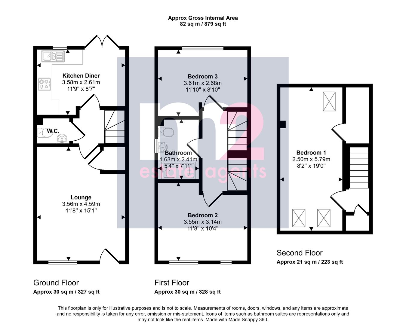 45, Bretherton Way, Abergavenny floorplan