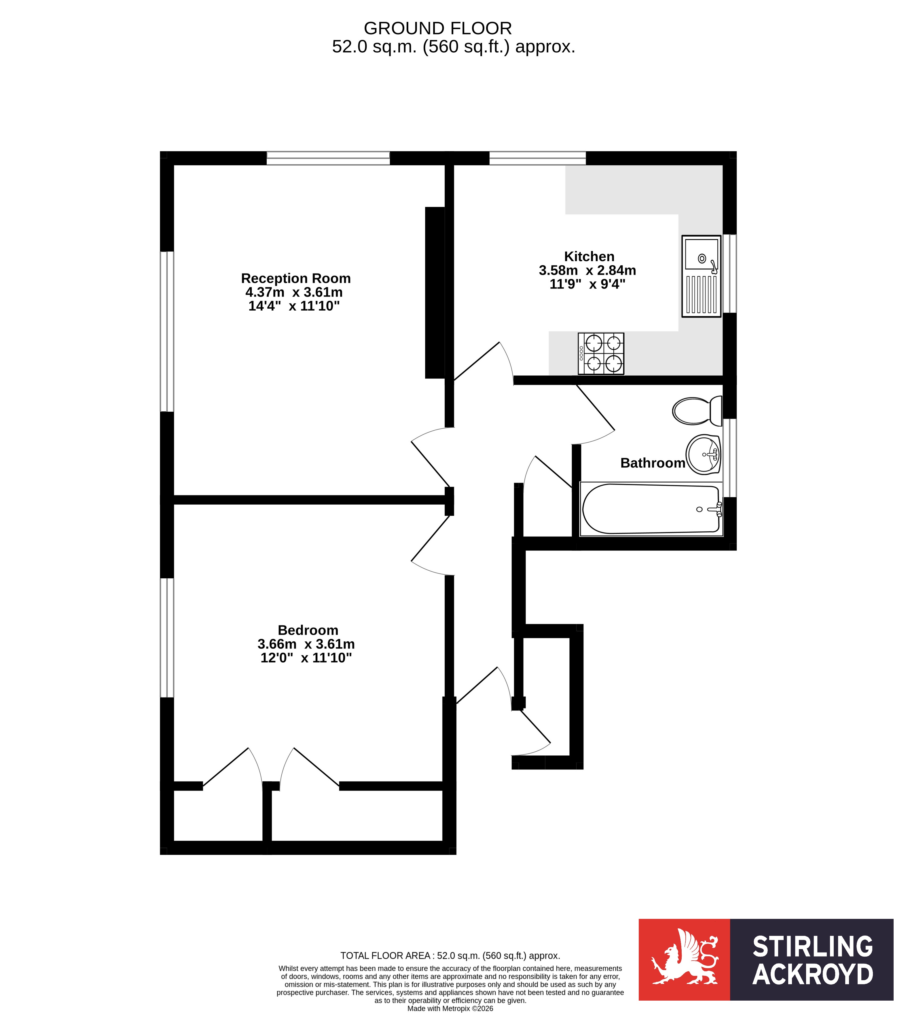 38, The Willoughbys, East Sheen floorplan