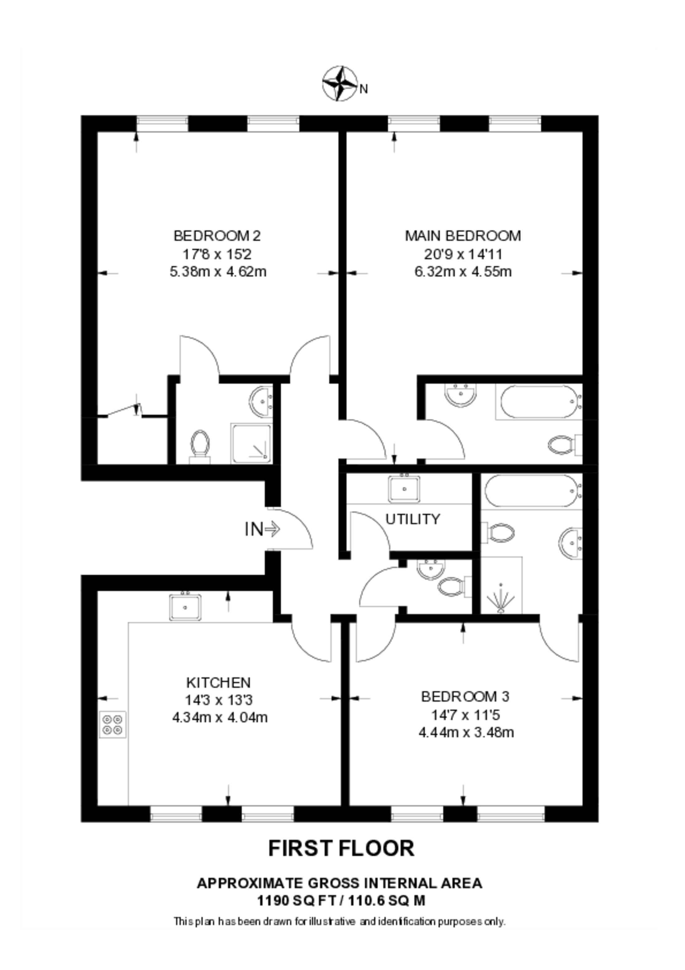 Camberwell Road, Camberwell floorplan