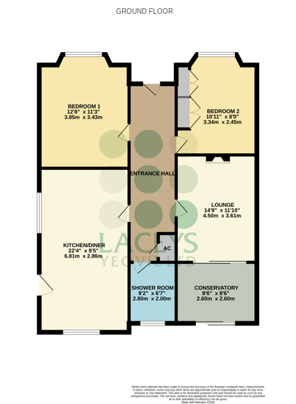 14 Beaconfield Road, Yeovil floorplan