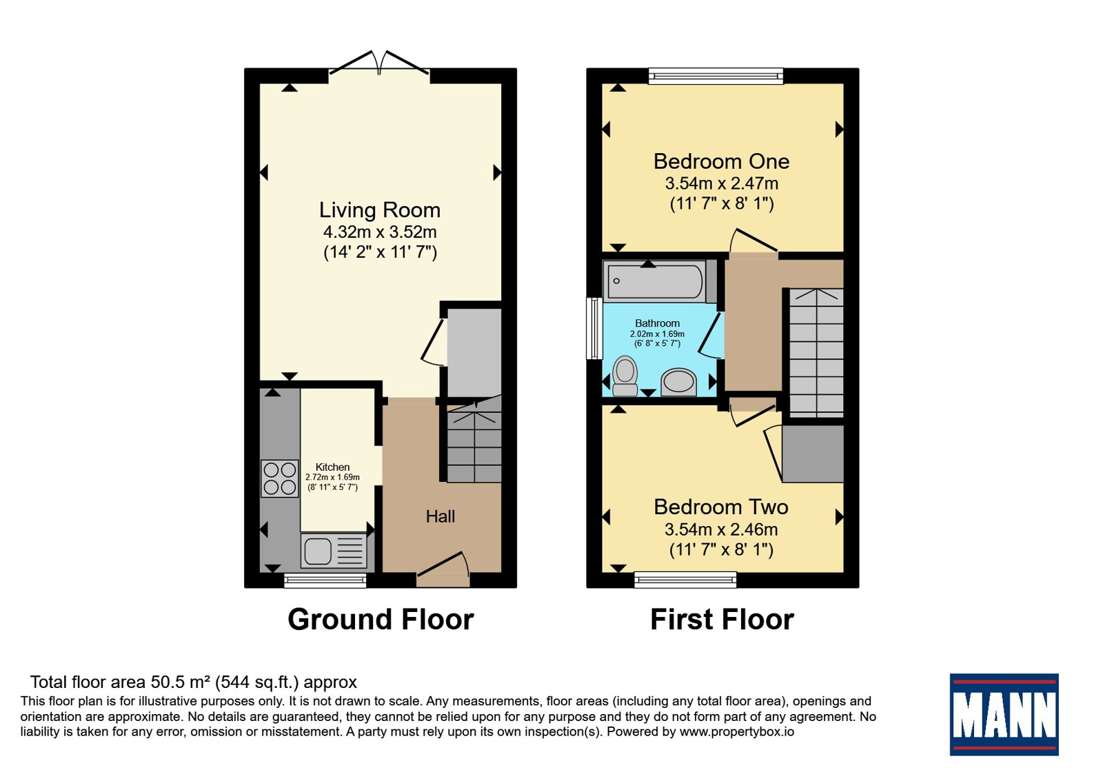 44, Roseleigh Drive, Southampton floorplan