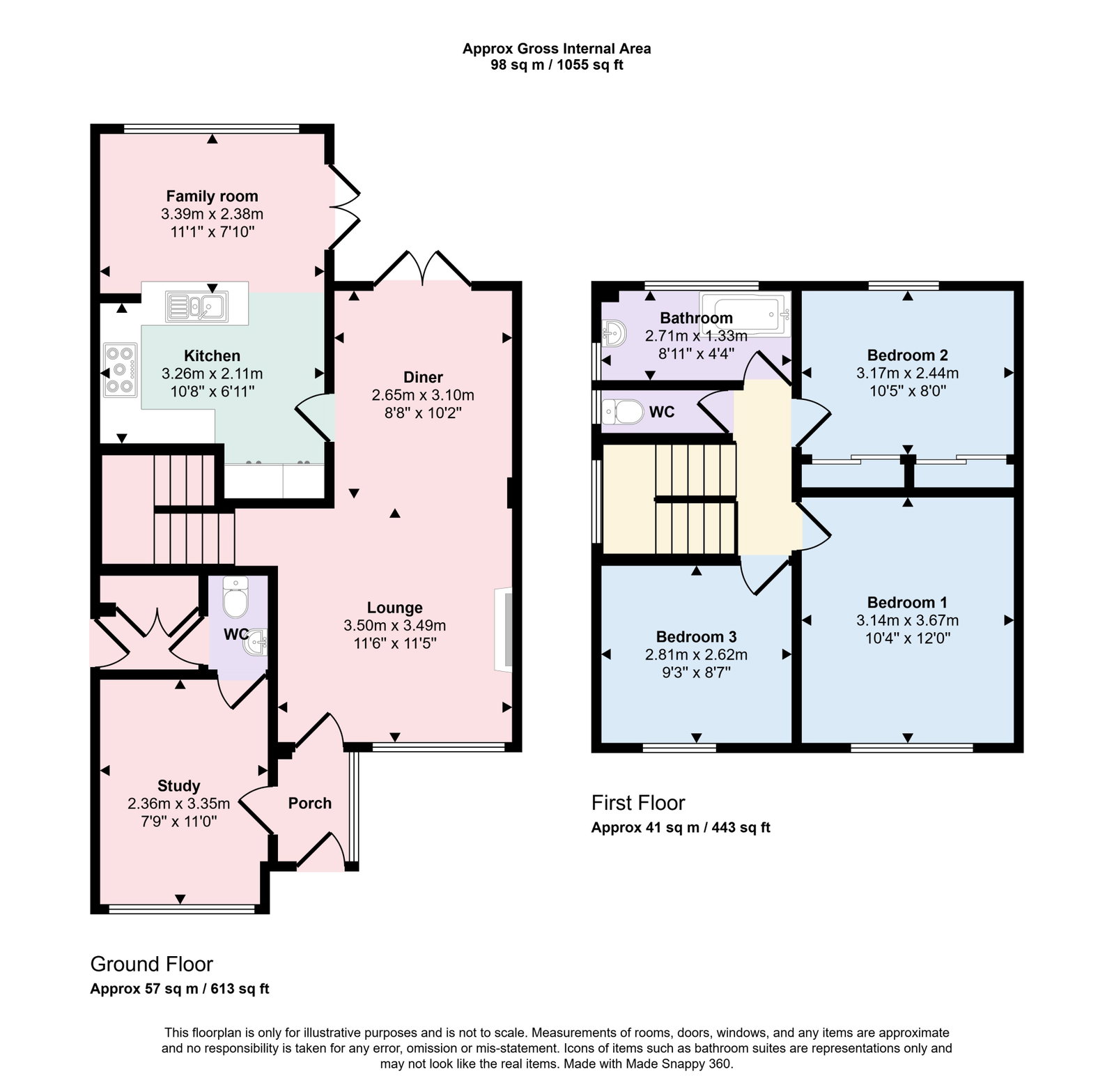28, Higher Park Close, Plymouth floorplan