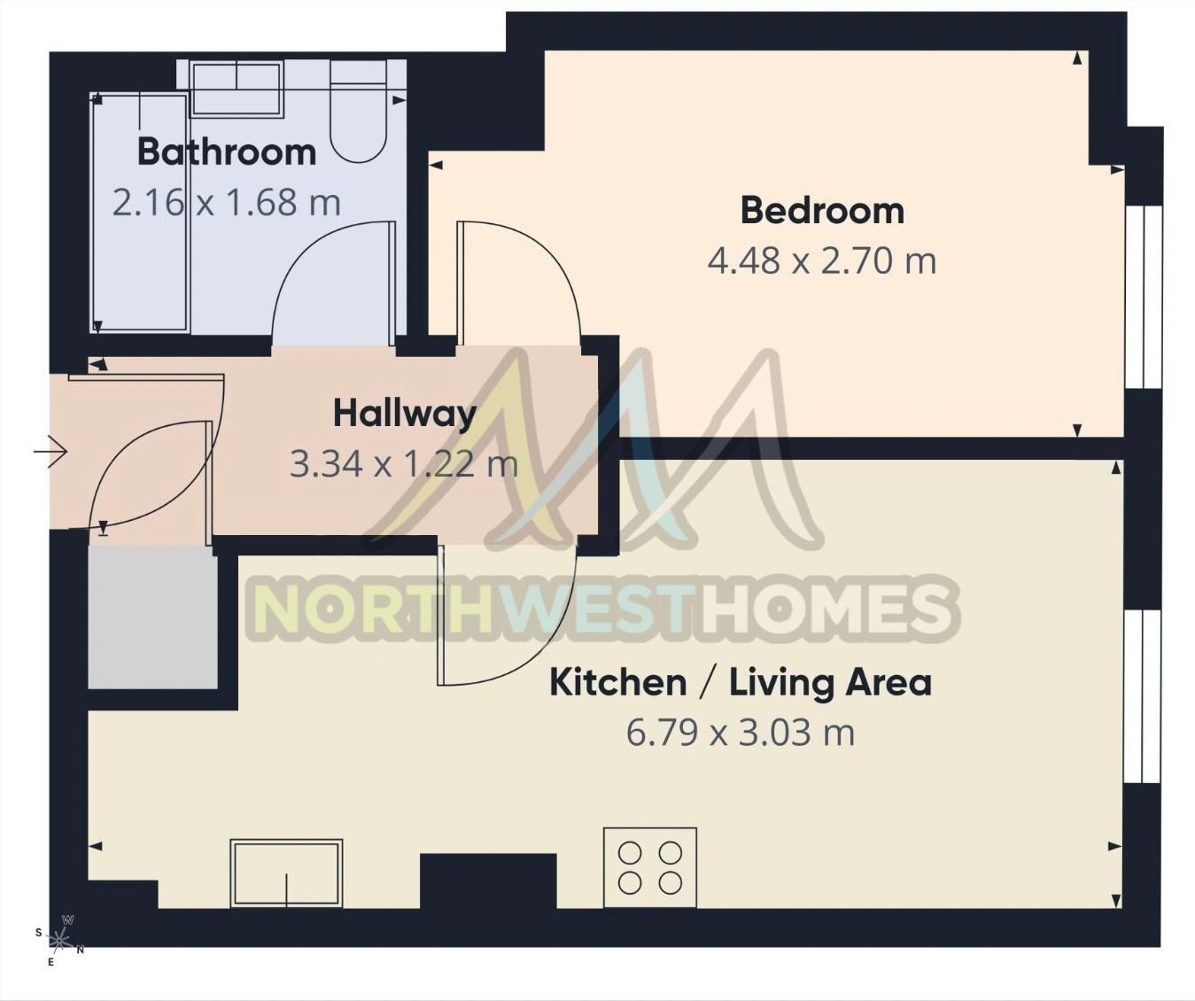 12 Guild House, Preston floorplan